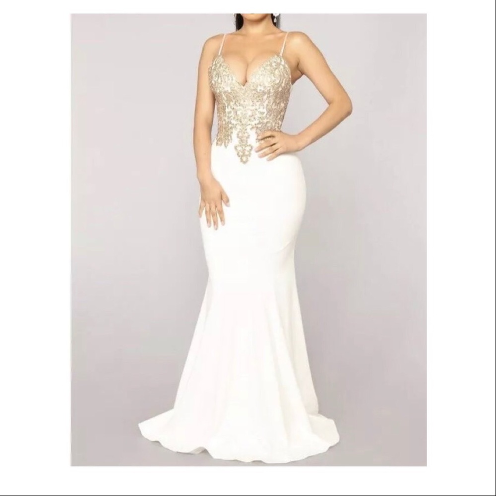 Evening in Paris Embellished Dress